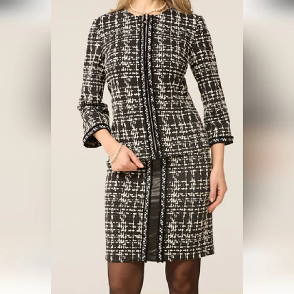Modes Crystal Fashions Skirt Suit - Picture 1 of 11